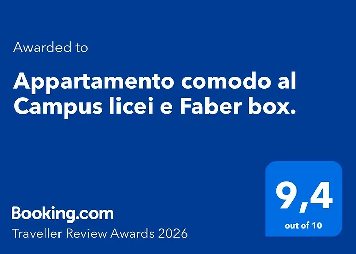شقة Comodo Al Campus Licei E Faber Box. *